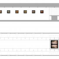 CAD drawing for Gift of Blood installation